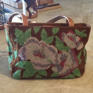 Tommy Bahama beaded handbag
